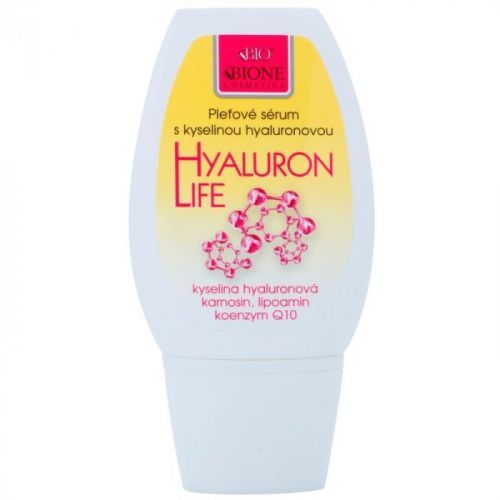 Bione Cosmetics Hyaluron Life Moisturizing and Nourishing Serum for Face 40 ml