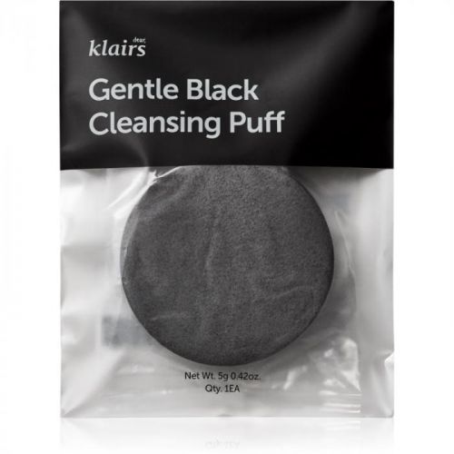 Klairs Gentle Black Cleansing Puff for Face