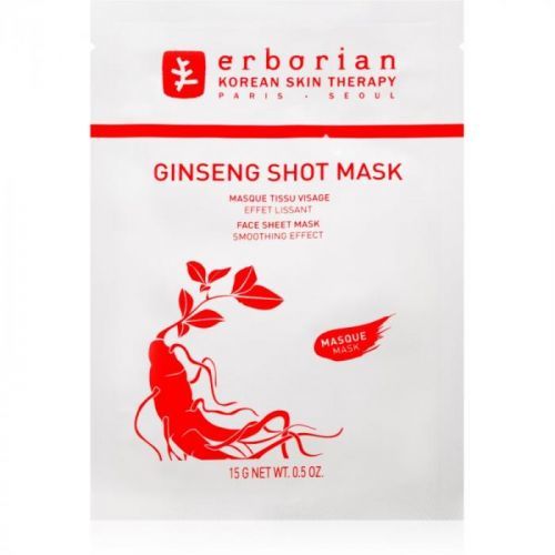 Erborian Ginseng Shot Mask Sheet Mask with Smoothing Effect 15 g