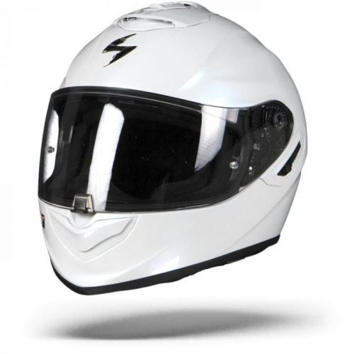 Scorpion EXO-1400 Air Solid Pearl White Full Face Helmet S