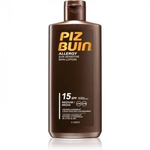 Piz Buin Allergy Sun Lotion For Sensitive Skin SPF 15 200 ml