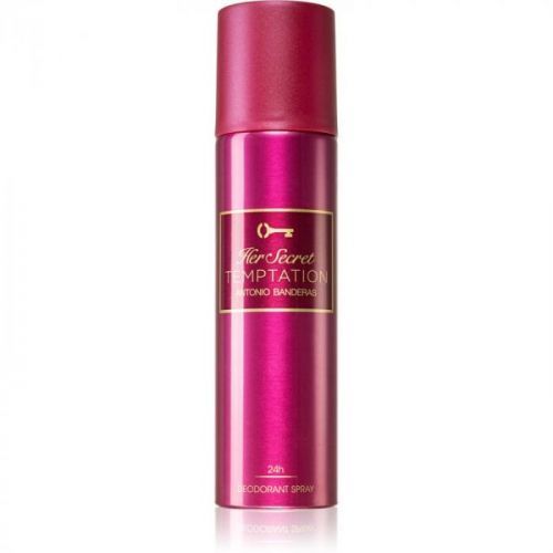Antonio Banderas Her Secret Temptation Deodorant Spray for Women 150 ml