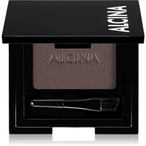 Alcina Decorative Perfect Eyebrow Powder Eyeshadow for Eyebrows Shade 020 Greybrown