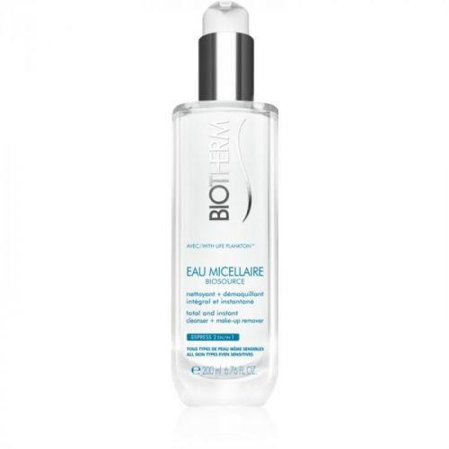 Biotherm Biosource Eau Micellaire Micellar Cleansing Water for All Skin Types Including Sensitive 200 ml