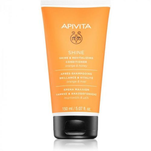 Apivita Holistic Hair Care Orange & Honey Revitalizing Shine Conditioner for Dull Hair 150 ml