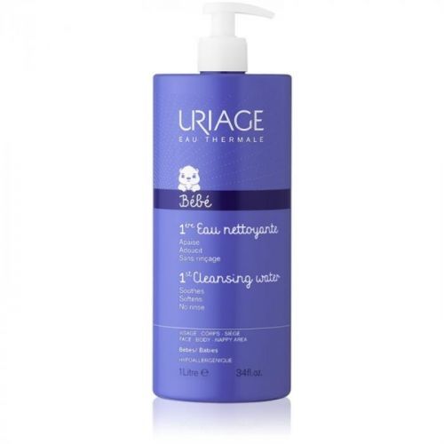 Uriage Bébé Cleansing Water for Body and Face 1000 ml