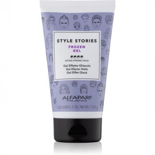 Alfaparf Milano Style Stories The Range Gel Hair Styling Frozen Effect Gel Extra Strong Hold Frozen Gel 150 ml