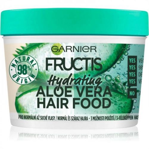 Garnier Fructis Aloe Vera Hair Food Hydrating Mask For Normal To Dry Hair 390 ml