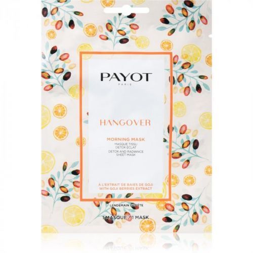 Payot Morning Mask Hangover Brightening Face Sheet Mask for All Skin Types 19 ml