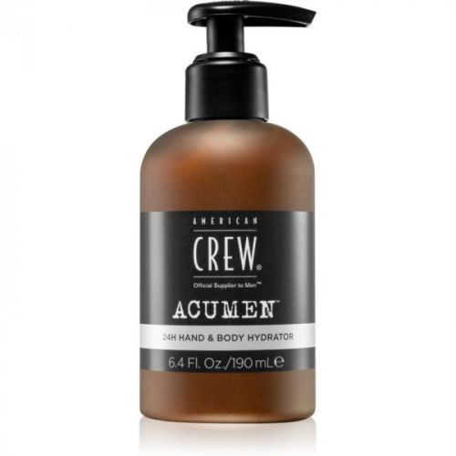 American Crew Acumen Moisturising Cream for Hands and Body for Men 190 ml