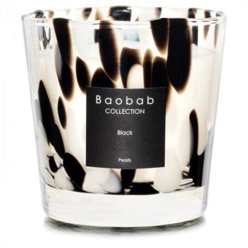 Baobab Black Pearls scented candle 8 cm