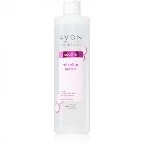 Avon Nutra Effects Soothe Cleansing Micellar Water for Sensitive Skin 400 ml