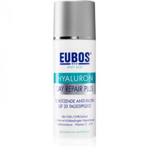 Eubos Hyaluron Protective Cream Against Skin Aging SPF 20 50 ml