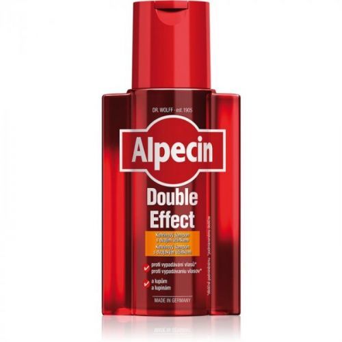 Alpecin Double Effect Caffeine Shampoo For Men Against Hair Loss And Danruff 200 ml
