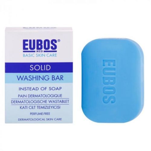 Eubos Basic Skin Care Blue Syndet Bar Fragrance-Free 125 g