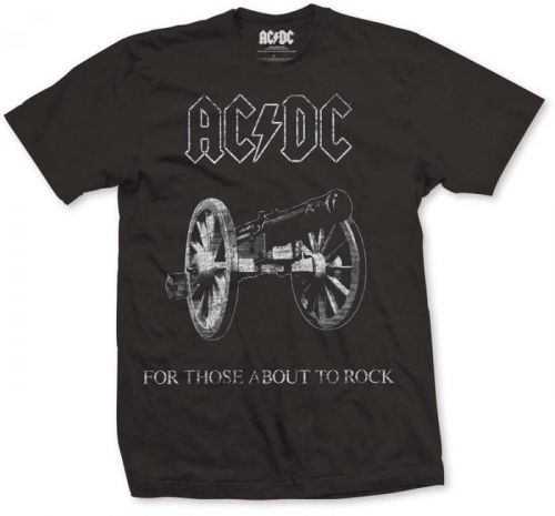 AC/DC Unisex Tee About to Rock L