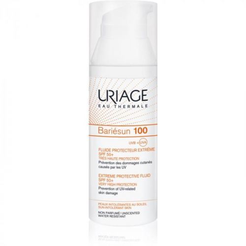 Uriage Bariésun 100 Protective Fluid for Very Sensitive and Intolerant Skin SPF 50+ 50 ml