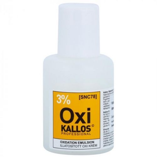 Kallos Oxi Peroxide Cream 3% for Professional Use 60 ml