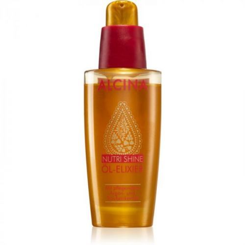 Alcina Nutri Shine Oil Elixir for Smooth and Glossy Hair 50 ml