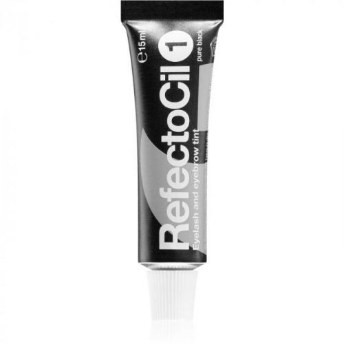 RefectoCil Eyelash and Eyebrow Eyebrow and Eyelash Tint Shade 1 Pure Black 15 ml