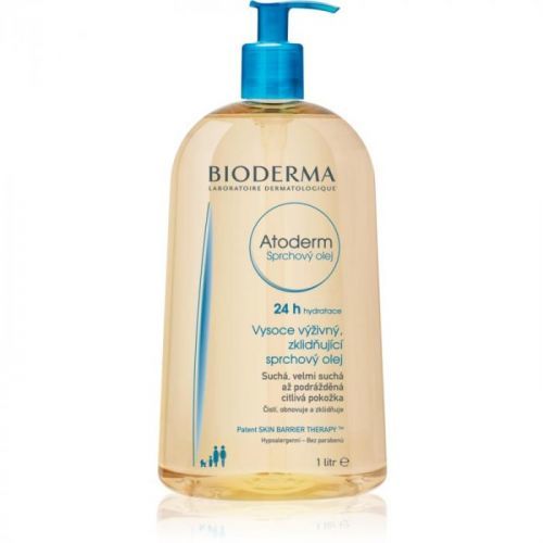 Bioderma Atoderm Shower Oil Extra Nourishing Soothing Shower Oil For Dry And Irritated Skin 1000 ml