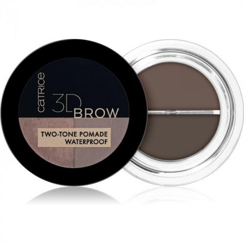 Catrice 3D Brow Two-Tone Eyebrow Pomade 2 in 1 Shade 020 Medium to Dark 5 g