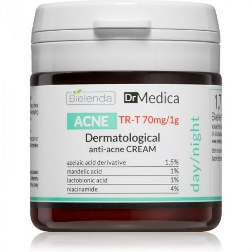 Bielenda Dr Medica Acne Face Cream For Oily Acne - Prone Skin 50 ml
