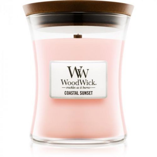 Woodwick Coastal Sunset scented candle Wooden Wick 275 g