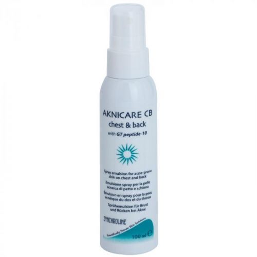 Synchroline Aknicare  CB Spray Emulsion for Acne-prone Skin on Chest and Back 100 ml