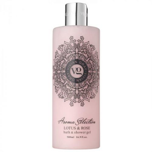 Vivian Gray Aroma Selection Lotus & Rose Shower And Bath Gel 500 ml