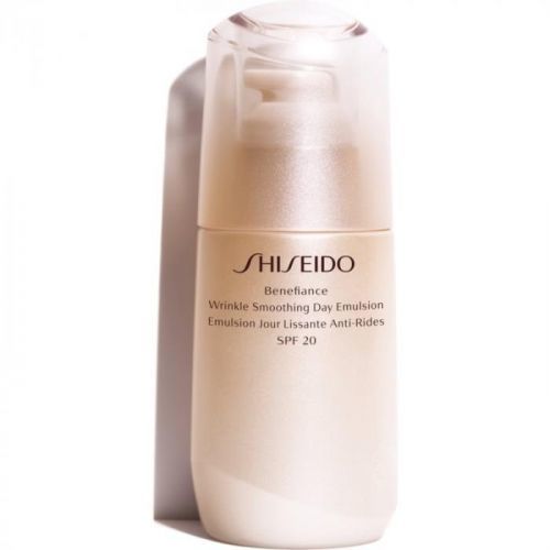 Shiseido Benefiance Wrinkle Smoothing Day Emulsion Protective Anti-aging Care SPF 20 75 ml