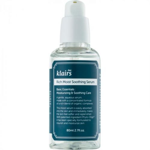 Klairs Rich Moist Soothing Face Serum with Moisturizing Effect 80 ml