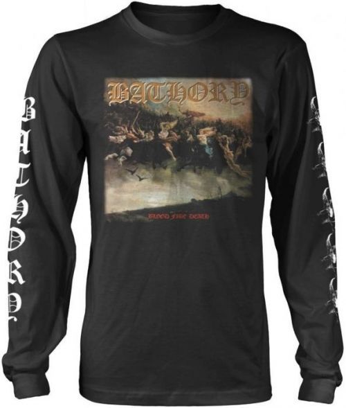 Bathory Blood Fire Death Long Sleeve Shirt XL