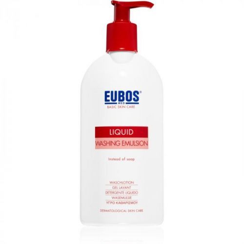 Eubos Basic Skin Care Red Washing Emulsion Paraben-Free 400 ml