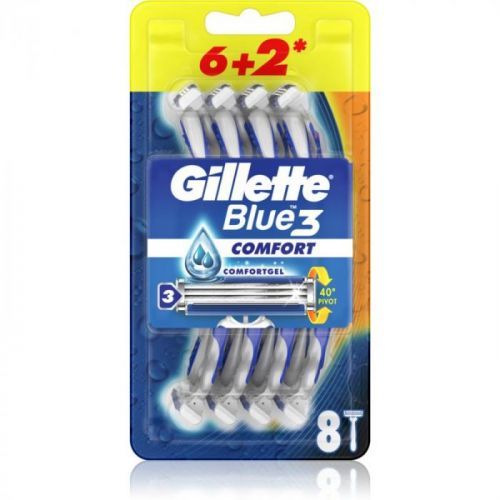 Gillette Blue 3 Comfort Shaver 8 pc