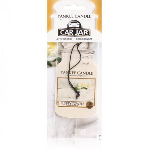 Yankee Candle Fluffy Towels hanging car air freshener  hanging