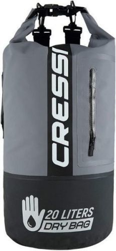 Cressi Dry Bag Premium 20L Bi-Color Black Grey