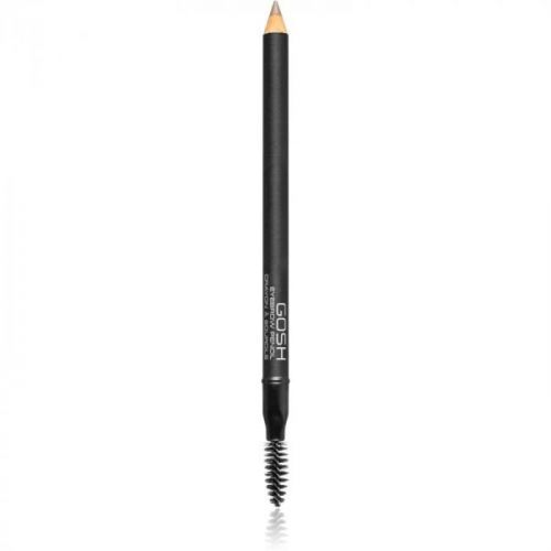 Gosh Eyebrow Eyebrow Pencil with Brush Shade 03 Grey Brown 1,2 g