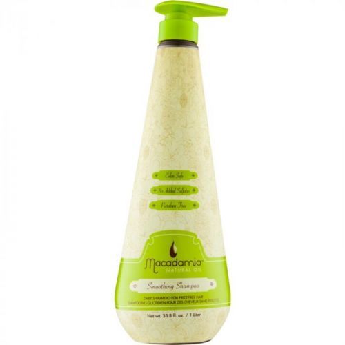 Macadamia Natural Oil Care Smoothing Shampoo For Damaged, Chemically Treated Hair Sulfate and Paraben Free 1000 ml