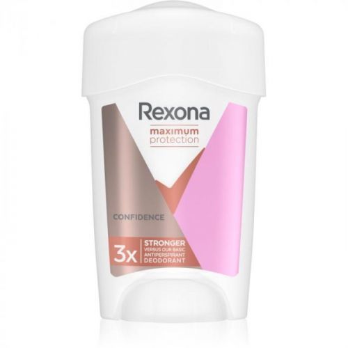 Rexona Maximum Protection Confidence Cream Antiperspirant to Treat Excessive Sweating 45 ml