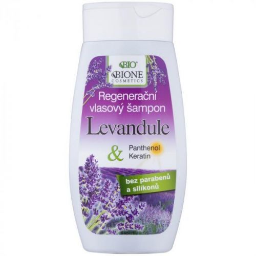 Bione Cosmetics Lavender Regenerating Shampoo for All Hair Types 260 ml
