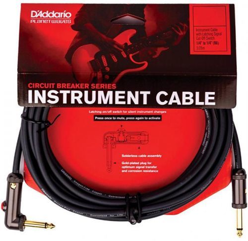 D'Addario Planet Waves PW-AGLRA-20 Instrument Cable-Lifetime Warranty