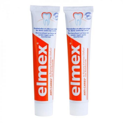 Elmex Caries Protection Anti-Decay Toothpaste Double 2 x 75 ml