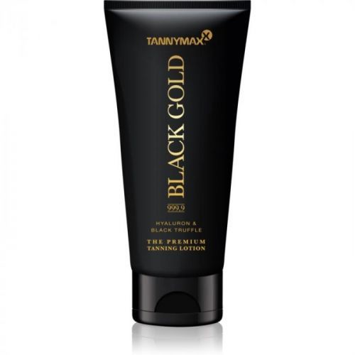 Tannymaxx Black Gold 999,9 Tanning Bed Sunscreen Lotion for Deeper Tan 200 ml