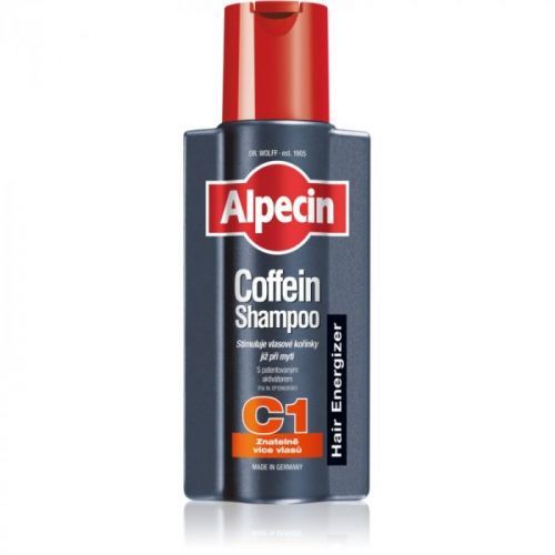 Alpecin Hair Energizer Coffein Shampoo C1 Caffeine Shampoo For Men Hair Growth Stimulation 250 ml