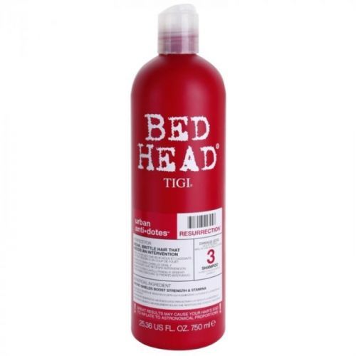 TIGI Bed Head Urban Antidotes Resurrection Shampoo For Thin, Stressed Hair 750 ml