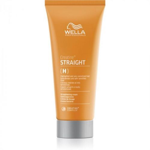 Wella Professionals Creatine+ Straight Cream For Hair Straightening for Fine Hair Straight H/S 200 ml