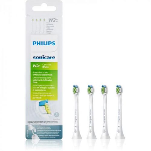 Philips Sonicare Optimal White Compact HX6074/27 Replacement Heads For Toothbrush 4 pc