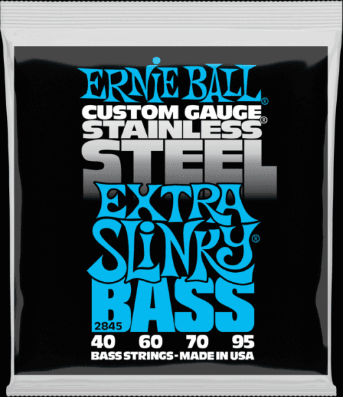 Ernie Ball 2845 Stainless Steel Extra Slinky Bass