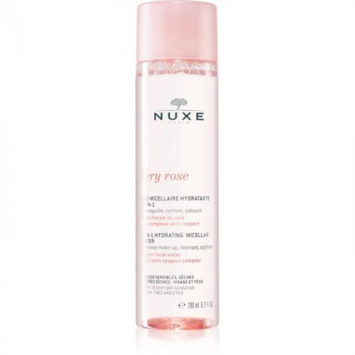 Nuxe Very Rose Moisturizing Micellar Water for Very Dry and Sensitive Skin 200 ml